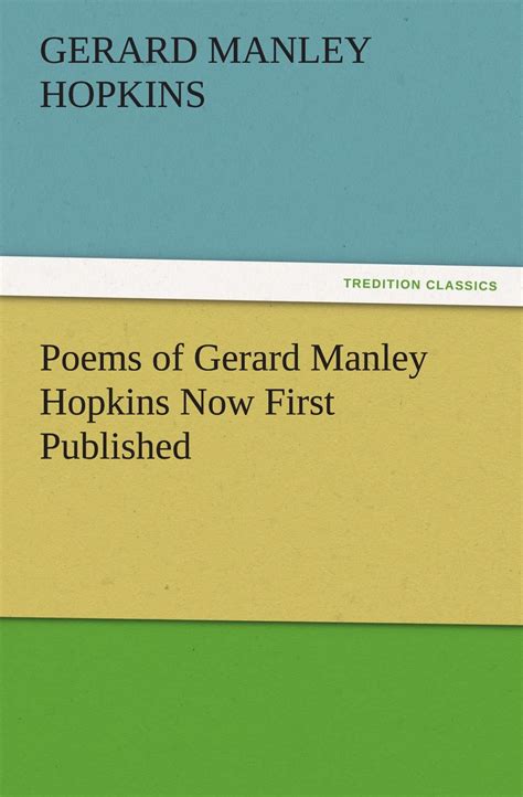 Poems of Gerard Manley Hopkins Now First Published PDF