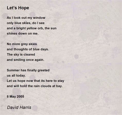 Poems of Hope Doc