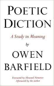 Poetic Diction A Study in Meaning Wesleyan Paperback Doc