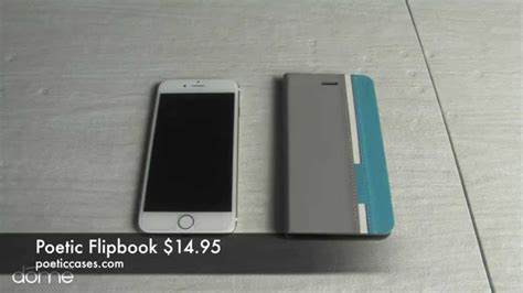 Poetic Flipbook Case iPhone Packaging Reader