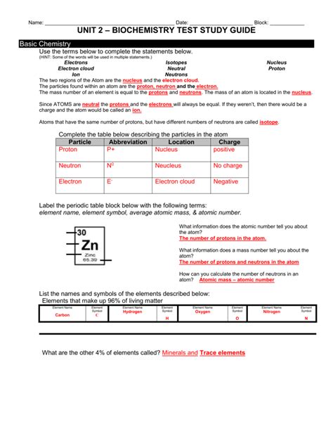 Pogil biochemistry basics answers Ebook Reader