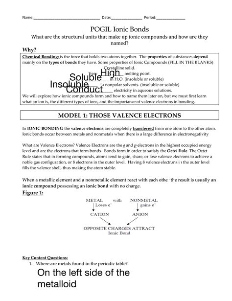 Pogil ionic compounds Ebook Doc