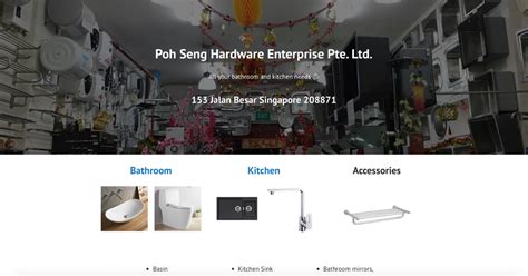 Poh Seng Hardware: A Renowned Hardware Supplier for Homeowners and Contractors