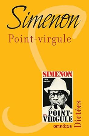 Point-virgule French Edition Doc