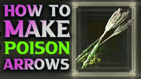 Poison Arrow: A Versatile Tool for Elden Ring's Arsenal