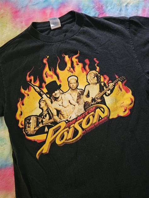 Poison Band Shirt: The Ultimate Fashion Statement for Rock 'n' Roll Enthusiasts