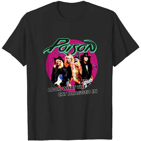 Poison Band T-shirt: A Symbol of Style, Rebellion, and Nostalgia