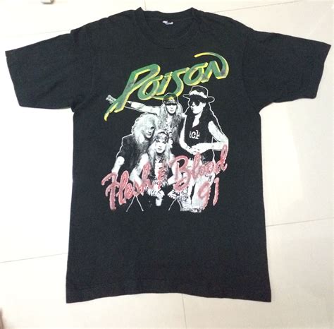 Poison Tour Shirt: A Symbol of Rock 'n' Roll Rebellion