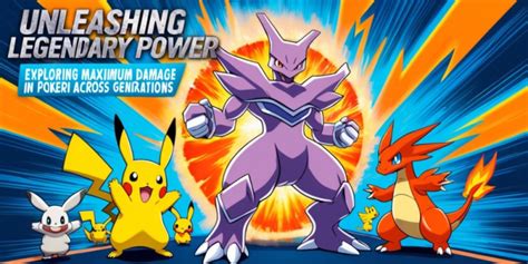 Pokémon Beasts: Unleashing the Raw Power of Legendary Pokémon