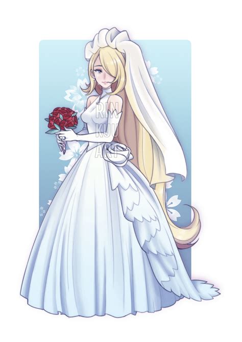 Pokémon Cynthia Wedding Dress