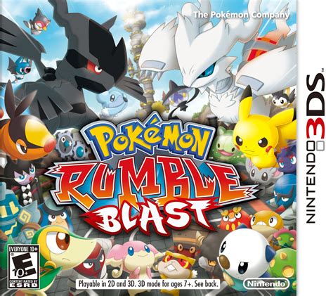 Pokémon Rumble Blast: Unleash the Power of 100 Pokémon