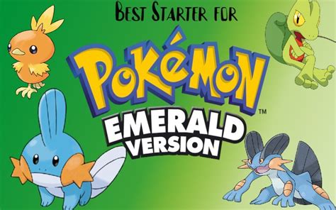 Pokémon Starting Lineup Emerald: The Definitive Guide