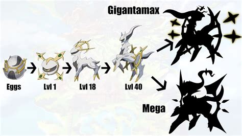 Pokemon Arceus Evolution Chart