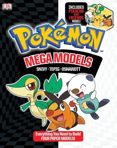 Pokemon Mega Models Build Snivy Oshawatt and Tepig Epub