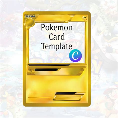 Pokemon Tcg Template