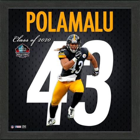 Polamalu Jersey Number 43: A Symbol of Excellence on and Off the Field