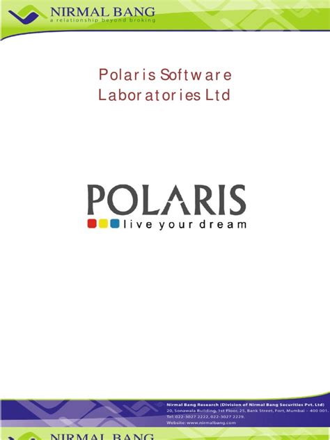 Polaris Software Lab Limited