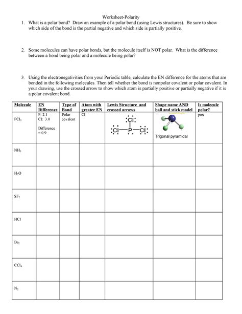 Polarity Practice Answers Epub