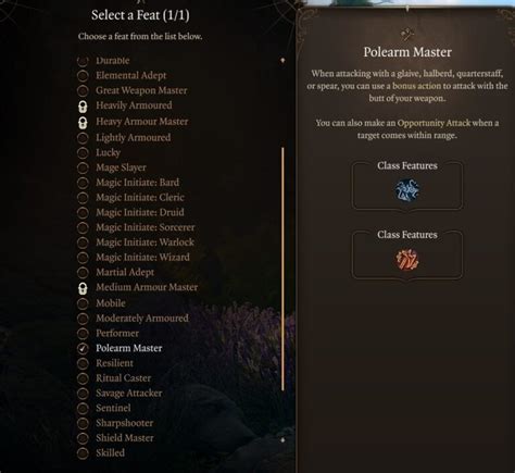 Polearm Master BG3: A Comprehensive Guide to Mastering the Polearm
