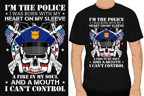 Police Apparel T-Shirts: A Symbol of Authority and Community