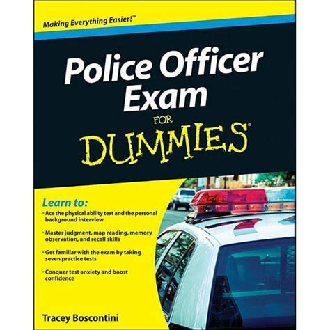 Police Officer Exam For Dummies Kindle Editon