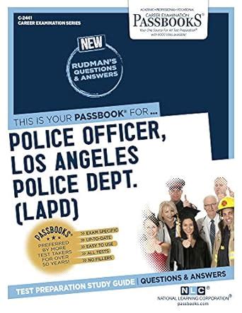 Police Officer Los Angeles Police Dept LAPDPassbooks Passbook for Career Opportunities Epub