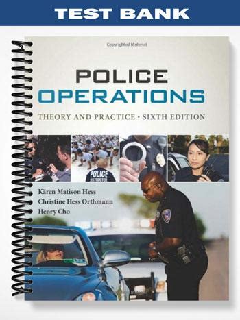 Police Operations Theory and Practice PDF