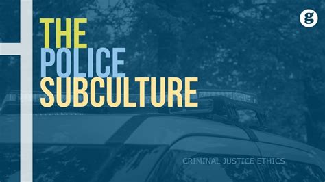 Police Sub-Culture PDF