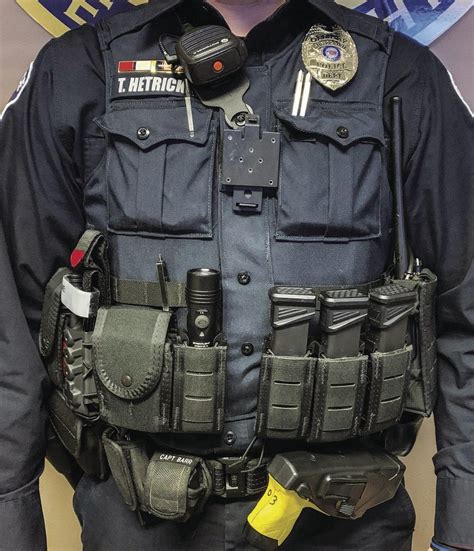 Police load bearing vests