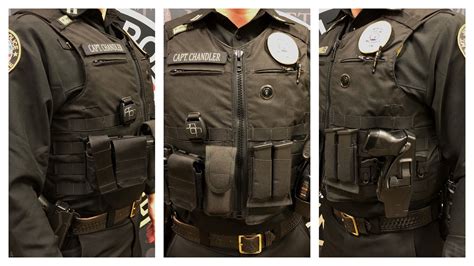 Police load-bearing vests