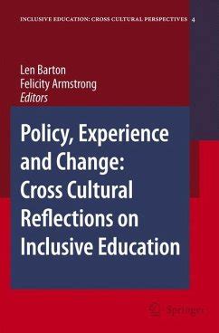 Policy, Experience and Change Cross-Cultural Reflections on Inclusive Education Epub