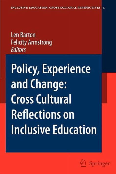 Policy, Experience and Change Cross-Cultural Reflections on Inclusive Education Epub