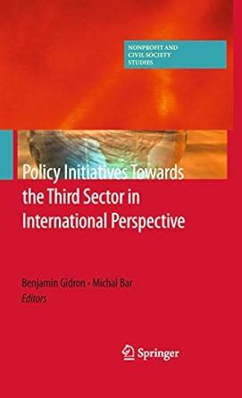 Policy Initiatives Towards the Third Sector in International Perspective Doc