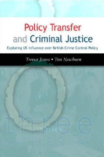 Policy Transfer And Criminal Justice PDF