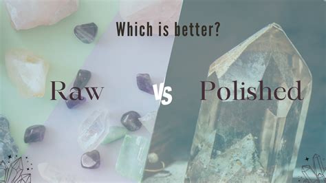 Polished Crystals: A Timeless Allure VS Modern Innovation