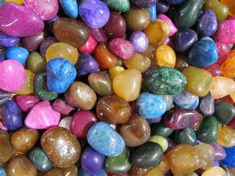 Polished Rocks: A Symphony of Color and Texture