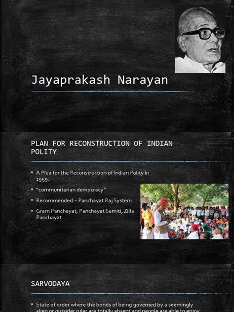 Political Philosophy of Jayaprakash Narayan Reader