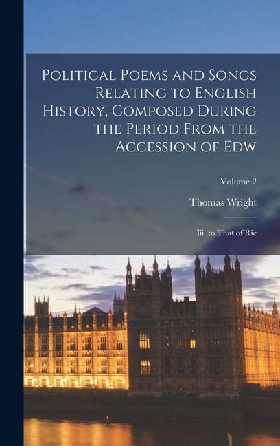 Political Poems and Songs Relating to English History Volume 2; Composed During the Period from the Epub