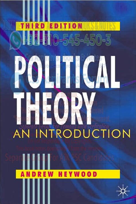 Political Theory Andrew Heywood Questions And Answers PDF