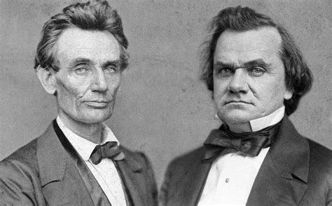 Political debates between Hon Abraham Lincoln and Hon Stephen A Douglas in the celebrated campaign of 1858 in Illinois including the preceding great speeches of Mr Lincoln in Ohio in 18 Doc