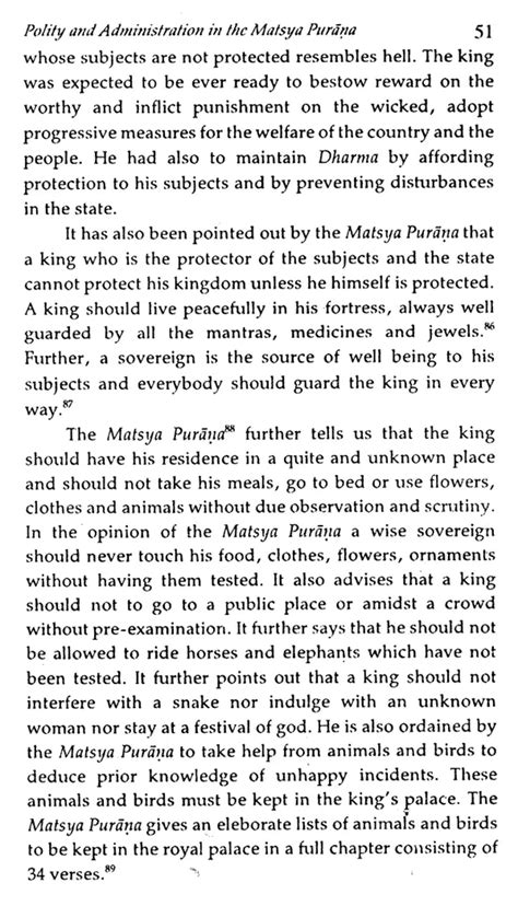 Polity and Administration in the Matsya Purana 1st Published Kindle Editon