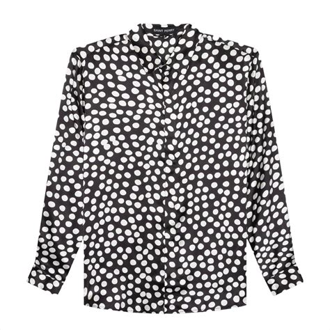 Polka Dot Shirt Black and White: A Timeless Classic