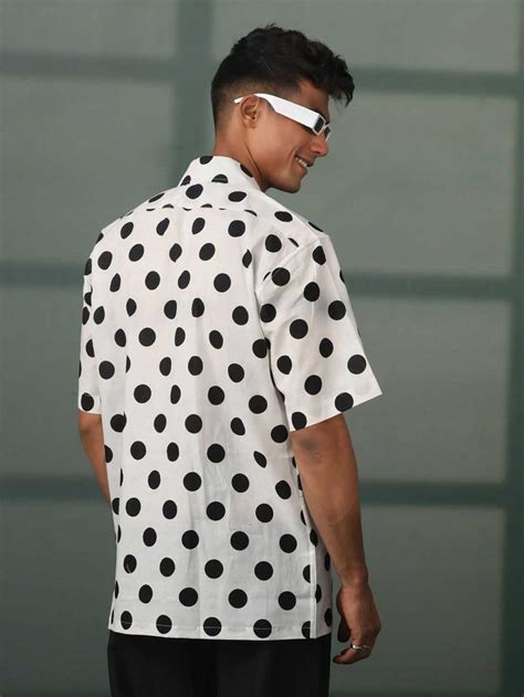 Polka Dot Shirt Black and White: A Timeless Classic with Endless Versatility