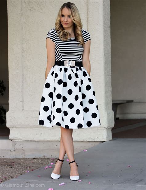 Polka Dot Skirt: