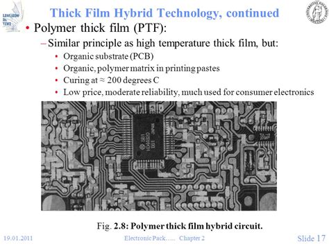 Polymer Thick Film: Today's emerging technology for a c Epub