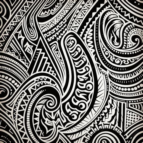 Polynesian Tribal Patterns: Unveiling the Enigmatic Symbols of the Pacific
