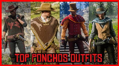 Poncho Outfits in Red Dead 2 Online: Style and Functionality on the Frontier