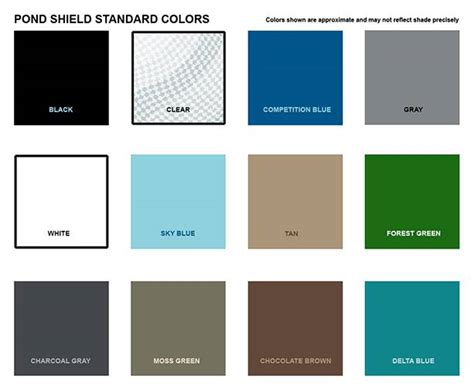 Pond Armor Colors: A Comprehensive Guide to Choosing the Perfect Hue