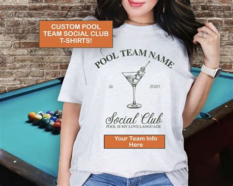 Pool Team Shirts: The Ultimate Guide to Unifying Your Team at the Pool