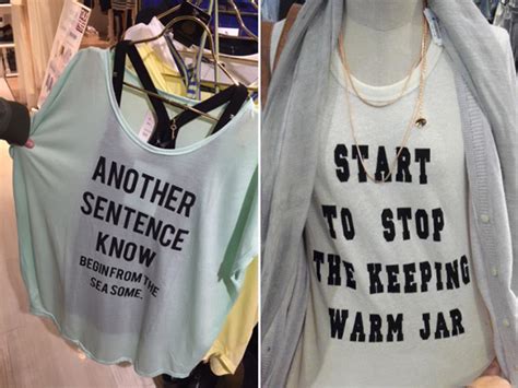 Poorly Translated Shirts: A Hilarious Look at Fashion Mishaps